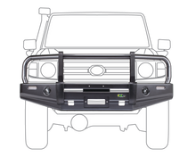 Load image into Gallery viewer, Toyota LC 75, 78 & 79 Series (84-07) Ironman Deluxe Bull Bar