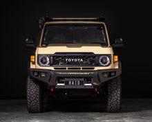 Load image into Gallery viewer, Toyota LC 76, 78 & 79 Series (24+) Ironman Raid Bull Bar & Lights Kit