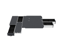 Load image into Gallery viewer, Toyota Hiace (2019-2025) Full Van 4WD Interiors Single Roller Floor Side Drawers & Fixed Floor Rear Drawers Van