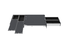 Load image into Gallery viewer, Toyota Hiace (2005-2019) Full Van 4WD Interiors Dual Roller Floor Side Drawers & Fixed Floor Rear Drawers Van
