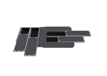 Load image into Gallery viewer, Toyota Hiace (2019-2025) Full Van 4WD Interiors Dual Roller Floor Side Drawers & Dual Roller Floor Rear Drawers Van