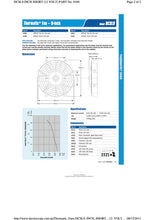 Load image into Gallery viewer, Davies Craig Universal Davies Craig Fan 09" Fan Skew Blade Pull 12V (591CFM) (55mm Deep)