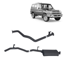 Load image into Gallery viewer, Redback Performance Exhaust System for Toyota Landcruiser 75/78 Series 4.2L 1HZ