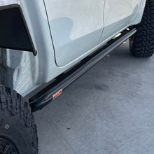 Load image into Gallery viewer, Mitsubishi Triton (2018-2024) MR (ANGLED) Phat Bars Rock Sliders/Side Steps – Powdercoated