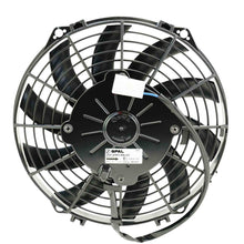 Load image into Gallery viewer, SPAL Universal Fan 09" Fan Skew Blade Push 12V (590CFM) (52mm Deep)