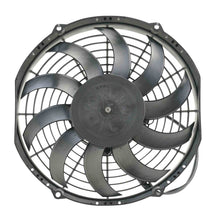 Load image into Gallery viewer, SPAL Universal Fan 10" Fan Skew Blade Push 12V (708CFM) (52mm Deep)