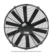 Load image into Gallery viewer, SPAL Universal Fan 14" Fan Straight Blade Push 12V (1263CFM) (62mm Deep)