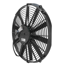 Load image into Gallery viewer, SPAL Universal Fan 14" Fan Straight Blade Pull 12V (1310CFM) (62mm Deep)