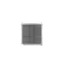 Load image into Gallery viewer, Universal Trans Oil Cooler Kit Trans Oil Cooler - 280 x 255 x 19mm (-6 AN fittings) suits 11" SPAL Fan, Temp Switch Boss