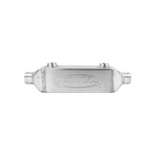 Load image into Gallery viewer, Universal Water to Oil Cooler In-Line 3" x 3" x 8" with 38mm Outlets