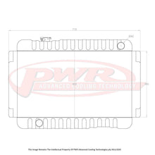 Load image into Gallery viewer, Holden HQ - HZ V8 (1971-1980) 55mm Downflow Radiator