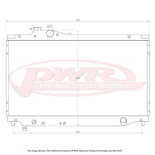 Load image into Gallery viewer, Toyota Supra JZA80 (1993-1998) 55mm Radiator