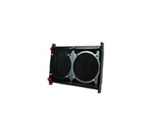 Load image into Gallery viewer, Universal Engine Oil Cooler Plate and Fin 280 x 423 x 37mm (48 Row) suits Twin 8" SPAL Fans
