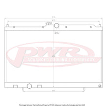 Load image into Gallery viewer, Mitsubishi Evo 7-9 (2001-2007) 55mm Radiator