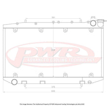 Load image into Gallery viewer, Nissan Pulsar N14 GTI-R (1990-1995) 42mm Radiator w/ 12" SPAL Fan Mounts