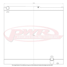 Load image into Gallery viewer, Toyota Landcruiser 200 Series (2011-2021) PWR 55mm Closemesh Radiator Auto (No Filler)