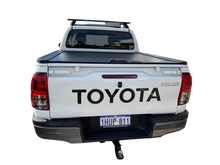 Load image into Gallery viewer, Toyota Hilux (2015-2025) GUN Lockable J DECK TUB Roller Ute Tray Cover