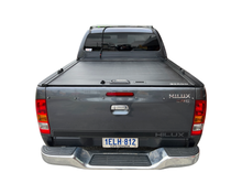 Load image into Gallery viewer, Toyota Hilux (2005-2015) KUN Lockable Roller Ute Tray Cover