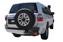 Load image into Gallery viewer, Toyota Landcruiser 75 Series (1970-1990) RHS Troopie Outback Accessories Single Wheel Carrier