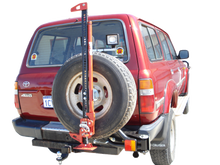 Load image into Gallery viewer, Toyota Landcruiser 60 Series (1980-1990) RHS Outback Accessories Single Wheel Carrier