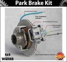 Load image into Gallery viewer, Toyota Landcruiser 76 Series (2023-2025) GDJ Electric Park Brake Kit