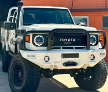 Load image into Gallery viewer, Toyota Landcruiser 76 Series (2023-2025) Facelift Phat Bars Bull Bar