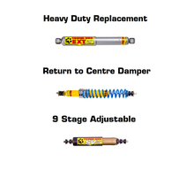 Load image into Gallery viewer, Nissan Patrol (2000-2015) GU PATROL SERIES 2-4 (Y61) - 00-15 Tough Dog Steering Damper