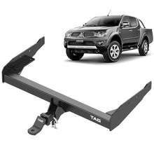 Load image into Gallery viewer, TAG Heavy Duty Towbar & Direct Fit Wiring Harness for Mitsubishi Triton MN Dual Cabs Without Rear Step (08/2009 - 04/2015)