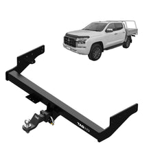Load image into Gallery viewer, Tag Heavy Duty Towbar & Direct Fit Wiring for Mitsubishi Triton MV Cab Chassis (02/2024 - On)