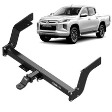 Load image into Gallery viewer, TAG Heavy Duty Towbar & Direct Fit Wiring for Mitsubishi Triton MR Series With Rear Bumper Step (12/2018 - 2024)
