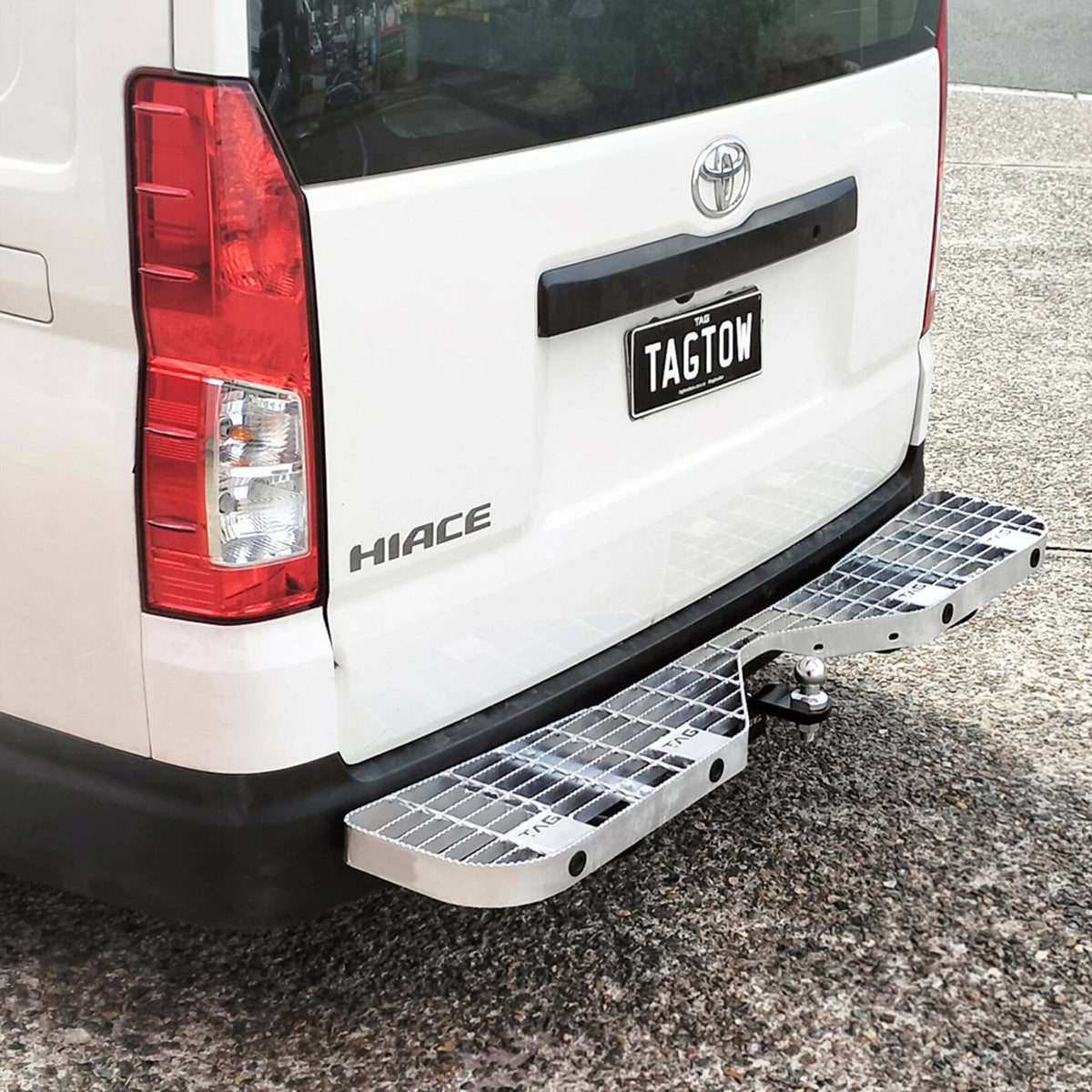 TAG Rear Step for Toyota Hiace (02/2019 on), Hiace Commuter
