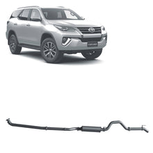 Load image into Gallery viewer, Redback Extreme Duty Exhaust for Toyota Fortuner 2.8L (01/2015 - on)