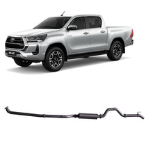 Load image into Gallery viewer, Toyota Hilux (2015 - 2025) N80 GUN 2.8L Redback Extreme Duty Exhuast