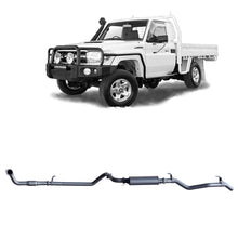 Load image into Gallery viewer, Redback Extreme Duty Exhaust for Toyota Landcruiser 79 Series 4.2L TD (01/2001 - 01/2007)