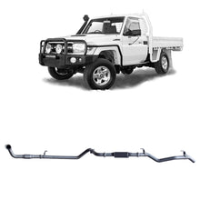 Load image into Gallery viewer, Redback Extreme Duty Exhaust for Toyota Landcruiser 79 Series 4.2L TD (01/2001 - 01/2007)