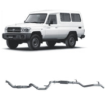 Load image into Gallery viewer, Redback Extreme Duty Exhaust for Toyota Landcruiser 78 Series 4.2L TD (01/2001 - 01/2007)
