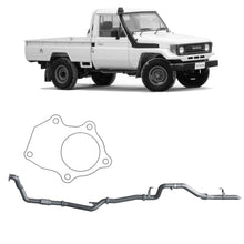 Load image into Gallery viewer, Redback Extreme Duty Exhaust for Toyota Landcruiser 78 Series (01/1990 - 01/2007), Toyota Landcruiser 75 Series (03/1990 - 11/1999)