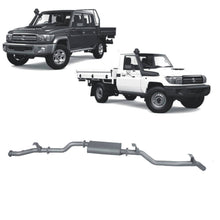 Load image into Gallery viewer, Redback Extreme Duty Exhaust for Toyota Landcruiser 79 Series Single and Double Cab (11/2016 - on)