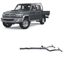 Load image into Gallery viewer, Redback Extreme Duty Twin Exhaust for Toyota Landcruiser 79 Series Single and Double Cab (11/2016 - on)