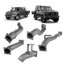 Load image into Gallery viewer, Redback Extreme Duty 4" Exhaust Turbo Back Kit for Toyota Landcruiser 79 Series (2016 - on)