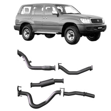 Load image into Gallery viewer, Redback Extreme Duty Exhaust for Toyota Landcruiser 105 Series Wagon (03/1998 - 10/2007)