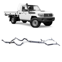 Load image into Gallery viewer, Redback 4x4 Extreme Duty Twin Exhaust for Toyota Landcruiser (01/2007 - 10/2016)