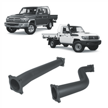 Load image into Gallery viewer, Redback Extreme Duty Exhaust for Toyota Landcruiser 79 Series Double Cab with Auxiliary Fuel Tank (01/2012 - 10/2016)