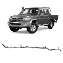 Load image into Gallery viewer, Redback Extreme Duty Exhaust for Toyota Landcruiser 79 Series Double Cab with Auxiliary Fuel Tank (01/2012 - 10/2016)