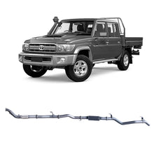 Load image into Gallery viewer, Redback Extreme Duty Exhaust for Toyota Landcruiser 79 Series Double Cab with Auxiliary Fuel Tank (01/2012 - 10/2016)