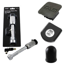 Load image into Gallery viewer, Towing Protection Kit (Hitch Cover + Locking Pin + Tow Ball Cover + Shin Protector)