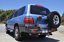 Load image into Gallery viewer, Toyota Landcruiser 100 Series (1998-2007) Live Axle Outback Accessories Rear Bar (SKU: TWC100L)