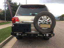 Load image into Gallery viewer, Toyota Landcruiser 200 Series (2015-2021) Outback Accessories Rear Bar (SKU: TWC202)