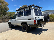 Load image into Gallery viewer, Toyota Landcruiser 70 Series (1992-1999) 75 Series Troopie Outback Accessories Rear Bar (SKU: TWC75)
