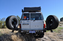 Load image into Gallery viewer, Toyota Landcruiser 76 Series (2007- 2025) Wagon Outback Accessories Rear Bar (SKU: TWC76)